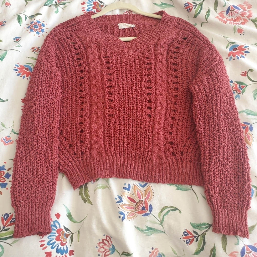 Altar'd state red sweater